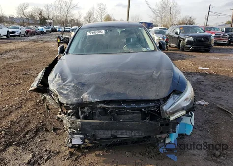 2021 Infiniti Q50 Luxe из США, поврежденный, VIN JN1EV7BR9MM754947